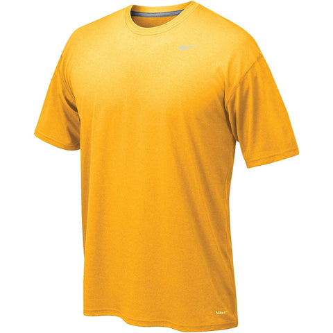 Nike Men's Legend Short Sleeve Tee Gold Small