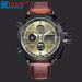 Business Mens Watches Top Brand Luxury	Quartz Sport Military Army LED Watch Analog Stainless Steel Wrist Watch Water Resistant