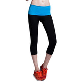 2016 New Women Calf-Length Pants Casual Fitness Jogger Pants Elasticity Skinny Sprots Legging