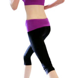2016 New Women Calf-Length Pants Casual Fitness Jogger Pants Elasticity Skinny Sprots Legging