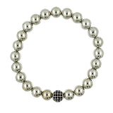 2016 New Series Natural Crystal Ball Decoration Charm Bracelet For Unisex Copper Beads Bracelet Jewelry Gift