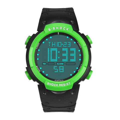 luxury Brand HONHX Men's Boy Fashion Military Waterproof Digital LED Date Sport Quartz Wrist Watch Water Resistant Wristwatches