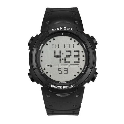 luxury Brand HONHX Men's Boy Fashion Military Waterproof Digital LED Date Sport Quartz Wrist Watch Water Resistant Wristwatches