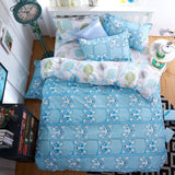 2016 New Bedding Set Polyeter Bed Sheets Lovely Dog Duvet Cover Flat Bedspread Sets Home Textile Juegos de Sabanas Wholesale