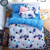 2016 New Bedding Set Polyeter Bed Sheets Lovely Dog Duvet Cover Flat Bedspread Sets Home Textile Juegos de Sabanas Wholesale