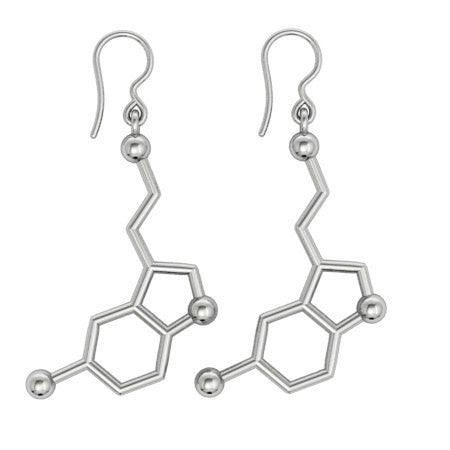 Graces Happy hormone, New trend, Serotonin Molecules, Happiness Signal, 5-ht Pendant Couple The Best Gift for happy hormones