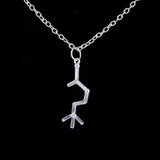 Graces Happy hormone, New trend, Serotonin Molecules, Happiness Signal, 5-ht Pendant Couple The Best Gift for happy hormones