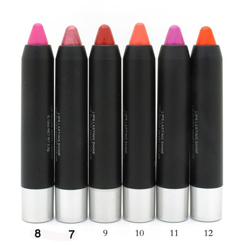 Ladies Long-lasting Waterproof Lipsticks Pen Moisturizer Easy to Wear Lip Crayon Korean Lip Pencil Cosmetics Makeup Lips