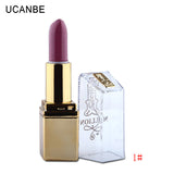 Professional Makeup Brand 6 Colors Creamy Velvet Matte Lipstick Makeup Moisturizing 24 Hours Lasting Waterproof Charming Lips