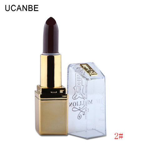 Professional Makeup Brand 6 Colors Creamy Velvet Matte Lipstick Makeup Moisturizing 24 Hours Lasting Waterproof Charming Lips