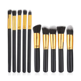 10pcs/set Professional Eye brushes set eyeshadow Foundation Mascara Blending Pencil brush Makeup tool Cosmetic Makeup Brushes