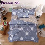2016 New Bedding Set Polyeter Bed Sheets Lovely Dog Duvet Cover Flat Bedspread Sets Home Textile Juegos de Sabanas Wholesale
