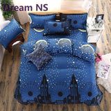 2016 New Bedding Set Polyeter Bed Sheets Lovely Dog Duvet Cover Flat Bedspread Sets Home Textile Juegos de Sabanas Wholesale