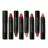 FOCALLURE Cosmetics Matte Lipstick High Gloss Lip Make Up Lips Crayons 24 hours Long Lasting Nude Women Waterproof Lipsticks