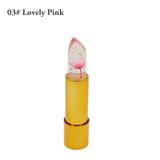 Flower Jelly Lipstick Long Lasting Moisturizing Lip Gloss Waterproof Makeup Brand Milemei Lipstick Temperature changed Lip Balm