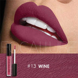 FOCALLURE Beauty Waterproof Batom Matte Liquid Lipstick Smooth Lip Stick Long Lasting Lip Gloss Cosmetic Makeup Kit