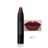 FOCALLURE 12 Colors Lip Stick Moisturizer Lipsticks Waterproof Long-lasting Easy to Wear Cosmetic Nude Makeup Lips