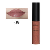 QiBest Makeup Matte Lipstick Waterproof Lasting Batom Matter Lip Stick Nude Liquid Lipstick Lip Gloss Maquiagem Nude Lip Stain