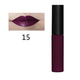 QiBest Makeup Matte Lipstick Waterproof Lasting Batom Matter Lip Stick Nude Liquid Lipstick Lip Gloss Maquiagem Nude Lip Stain