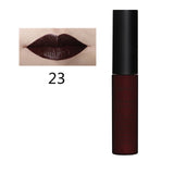 QiBest Makeup Matte Lipstick Waterproof Lasting Batom Matter Lip Stick Nude Liquid Lipstick Lip Gloss Maquiagem Nude Lip Stain