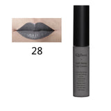 QiBest Makeup Matte Lipstick Waterproof Lasting Batom Matter Lip Stick Nude Liquid Lipstick Lip Gloss Maquiagem Nude Lip Stain