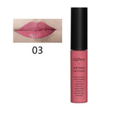 QiBest Makeup Matte Lipstick Waterproof Lasting Batom Matter Lip Stick Nude Liquid Lipstick Lip Gloss Maquiagem Nude Lip Stain