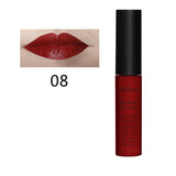 QiBest Makeup Matte Lipstick Waterproof Lasting Batom Matter Lip Stick Nude Liquid Lipstick Lip Gloss Maquiagem Nude Lip Stain