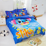 Mama Choice. 3d Cartoon Bedding Set Minions Mickey Mouse Hello Kitty Bedding 3-4pcs Bed Linen Duvet Cover Bed Sheet Pillowcases