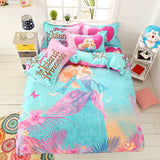 Mama Choice. 3d Cartoon Bedding Set Minions Mickey Mouse Hello Kitty Bedding 3-4pcs Bed Linen Duvet Cover Bed Sheet Pillowcases