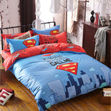 New 3D Pink cat Thickening cartoon kids bedding set 4pcs cotton Houses duvet cover bed sheet set linen quilt  pillowcase set