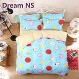 2016 New Bedding Set Polyeter Bed Sheets Lovely Dog Duvet Cover Flat Bedspread Sets Home Textile Juegos de Sabanas Wholesale