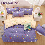 2016 New Bedding Set Polyeter Bed Sheets Lovely Dog Duvet Cover Flat Bedspread Sets Home Textile Juegos de Sabanas Wholesale