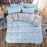 2016 New Bedding Set Polyeter Bed Sheets Lovely Dog Duvet Cover Flat Bedspread Sets Home Textile Juegos de Sabanas Wholesale
