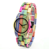 BEWELL 2017 Fashion Full Bamboo Wood Watch Women's watch Top Luxury Brand Women for Gifts Ladies Watch relogio feminino 105DL