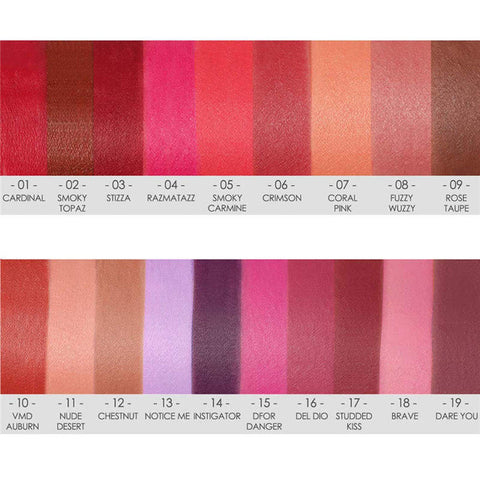 Lipsticker focallure 19 colors matte lipstick waterproof long-lasting easy to use cosmetic lips makeup nude