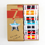 Uptown 7 pair/set Gift Box Men Boys Casual Dress Cotton 7 Days Of The Week Ankle Meias Mens Crew Sox Best Gift  Comfortable Sox