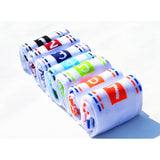 Uptown 7 pair/set Gift Box Men Boys Casual Dress Cotton 7 Days Of The Week Ankle Meias Mens Crew Sox Best Gift  Comfortable Sox