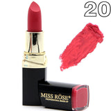 24 Colors Beauty Makeup Waterproof Matte Velvet Lipstick Long Lasting Not Fade Lip Gloss Hot