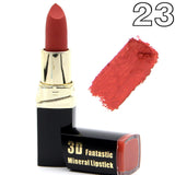 24 Colors Beauty Makeup Waterproof Matte Velvet Lipstick Long Lasting Not Fade Lip Gloss Hot