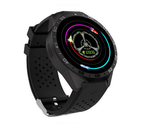 Jackie's 2017 Fashion Best Sales Kw88 Android 5.1 OS Smart Watch Screen MTK6580 SmartWatch Phone Support Bluetooth 3G Wifi