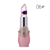 New Long Lasting Moisturizer Transparents Flower Lipstick Cosmetics Waterproof Temperature Change Color Jelly Lipstick Balm