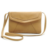 Retro Women Leather Handbags Ladies Party Purse Girls Envelope Clutches Famous Designer Messenger Crossbody Shoulder Bags