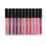 12 Colors Makeup Nude Liquid Matte Lipsticks Long Lasting Waterproof Pencil Lip Gloss Charming Nude Red Lips Batom Hot