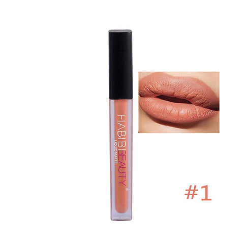12 Colors Makeup Nude Liquid Matte Lipsticks Long Lasting Waterproof Pencil Lip Gloss Charming Nude Red Lips Batom Hot