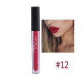12 Colors Makeup Nude Liquid Matte Lipsticks Long Lasting Waterproof Pencil Lip Gloss Charming Nude Red Lips Batom Hot