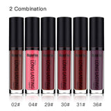 6 piece Tint liquid Lipstick Matte Lip Gloss Red Velvet Waterproof Long Lasting Lipgloss Sexy Lipstick Tattoo Makeup Brand