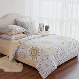 Naturelife 100% Cotton Bedding Set  Duvet Cover Sets Soft  Bed Linen Flat Bed Sheet Set Pillowcase bed cover housse de couette