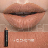 12 Colors Profession Women' Lip Stick Moisturizing Matte Lipsticks waterproof Long Lasting Lip Gloss Stick Cosmetic