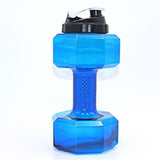 2.2L Be the envy! Dumbbell Shaped Bpa-Free Plastic Water Bottle