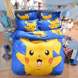 Hello There! 3d Minions Bedding Set Cartoon Hello Kitty Pikachu Mickey Mouse Bed Linen 3-4pcs Bedclothes Twin Full Queen Size Fre